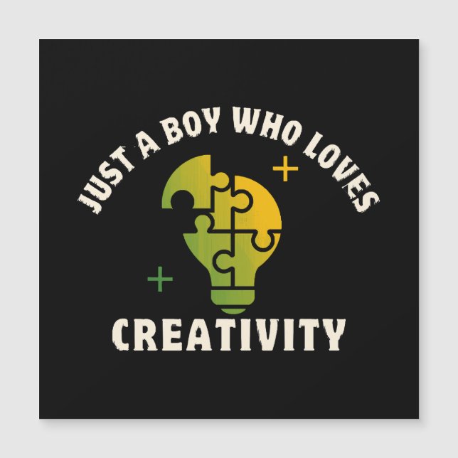 solo un chico que ama la creatividad (Anverso)