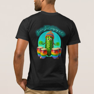 Sólo un Dill jugando una camiseta llena