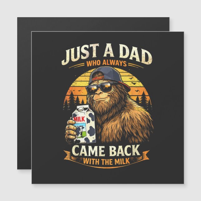 Solo un papá que siempre volvía con la leche (Anverso/Reverso)