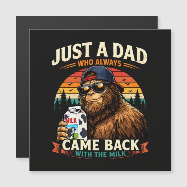 Solo un papá que siempre volvía con la leche (Anverso/Reverso)