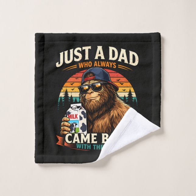 Solo un papá que siempre volvía con la leche (Toallita)