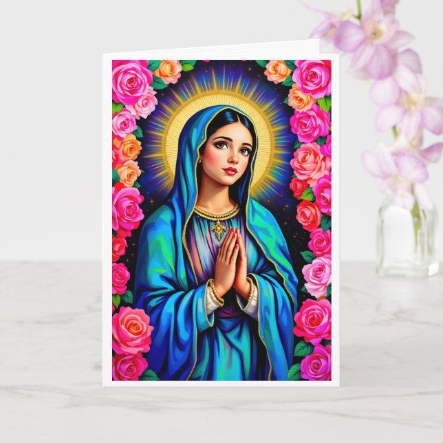 Solo un pequeño apunte Virgin Mary Añadir tarjeta  (Orquídea)