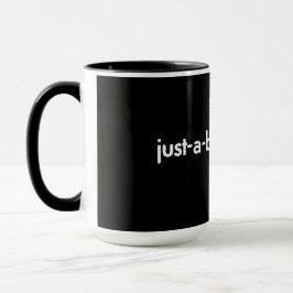 ¡solo-un-poco-de-problemas! - taza alta blanca sob