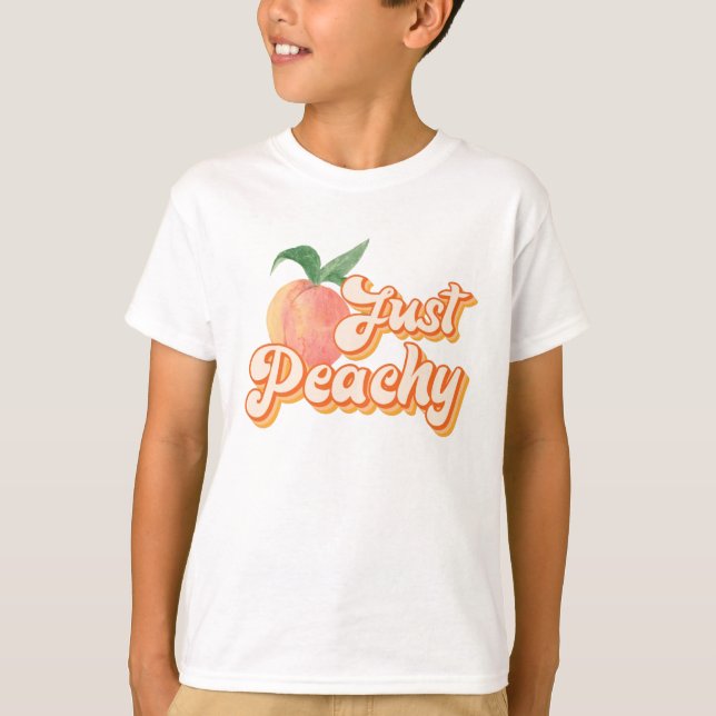 Solo una camiseta de Peachy (Anverso)