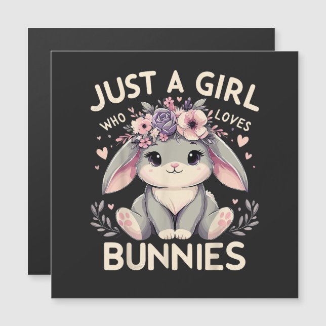 Sólo una chica que ama a los conejos (Anverso/Reverso)