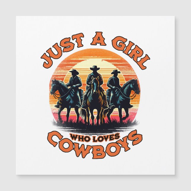Sólo una chica que ama a los vaqueros (Anverso)