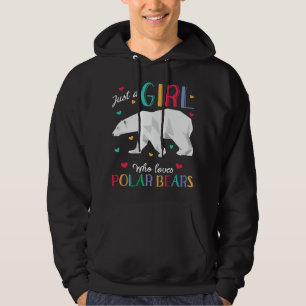 Solo Una Chica Que Ama Las Camisetas De Osos Polar