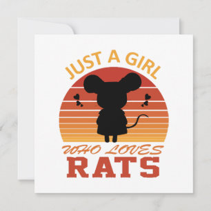 Sólo una chica que ama las ratas