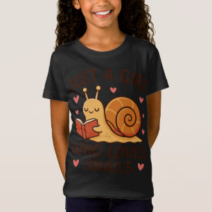 solo una chica que ama los caracoles camiseta Jers