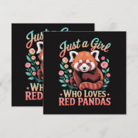 Sólo una chica que ama los pandas rojos