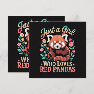 Sólo una chica que ama los pandas rojos