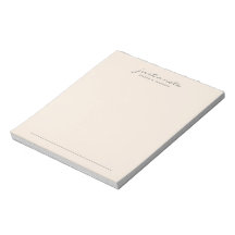 Solo una nota Cuaderno de guión de melocotón cálid