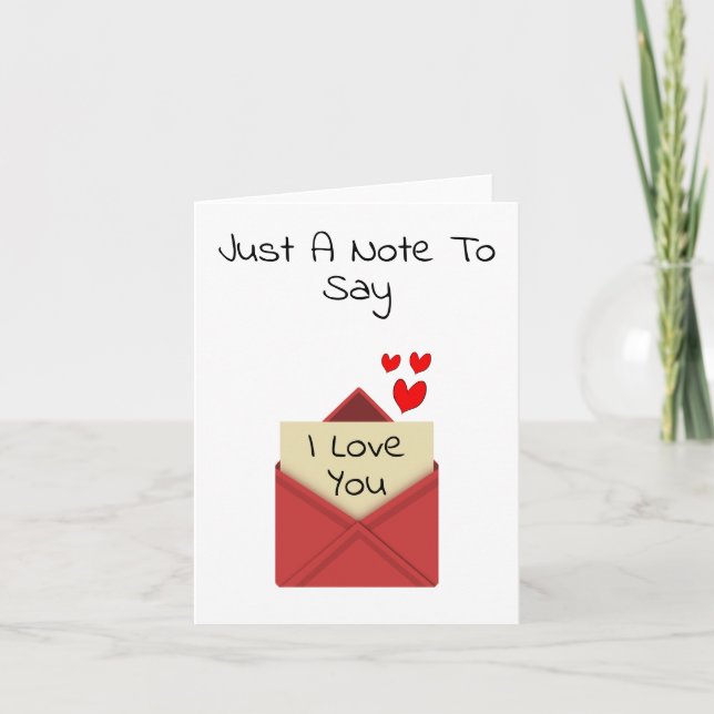 Solo una nota para decir San Valentín (Anverso)