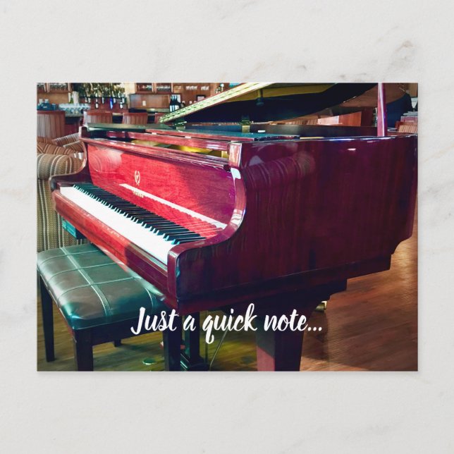 Sólo una nota rápida... (Anverso)