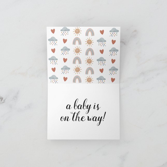 Sólo una pequeña nota para decir Invitación de emb (Interior)