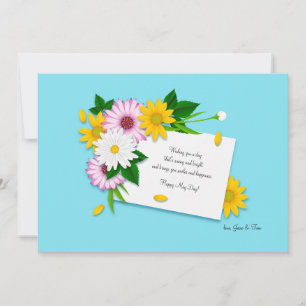 Sólo una tarjeta de nota