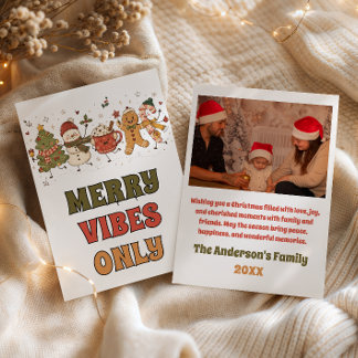 Solo vibraciones alegres de Navidad Foto caprichos