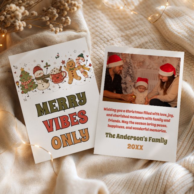 Solo vibraciones alegres de Navidad Foto caprichos (Subido por el creador)