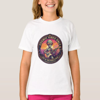 Solo Vibraciones Cósmicas | Camiseta Divertida de