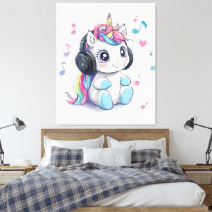 Solo Vibraciones de Unicornio – Arte de Pared de U