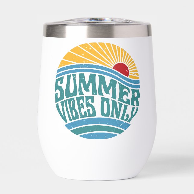 Solo vibraciones retro de verano (Frente)