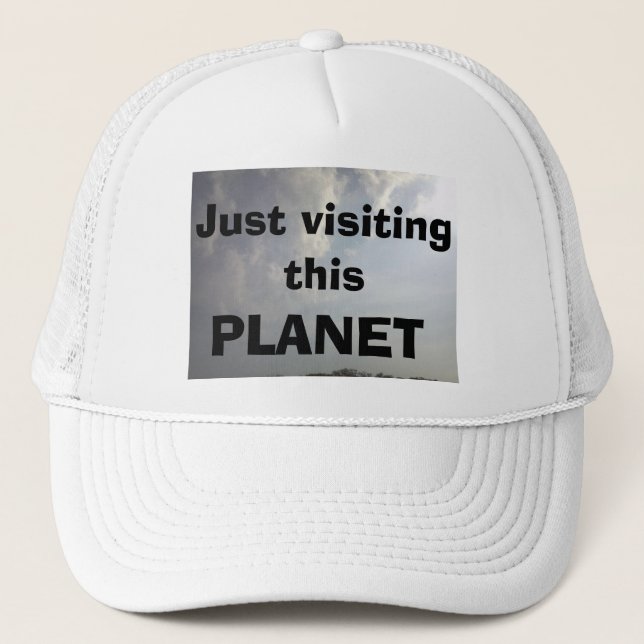 SÓLO VISITANDO ESTE SOMBRERO DE PLANETA (Anverso)