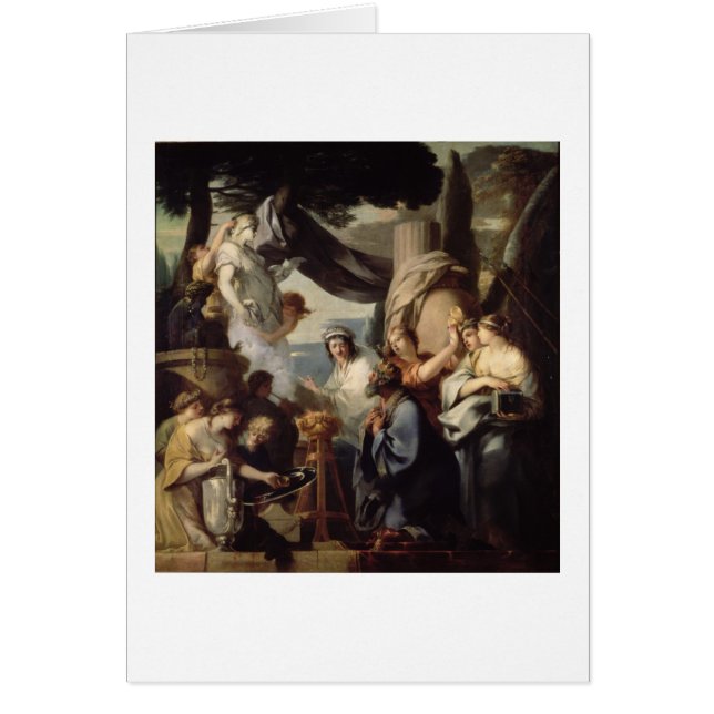 Solomon que hace un sacrificio a los ídolos (Frente)