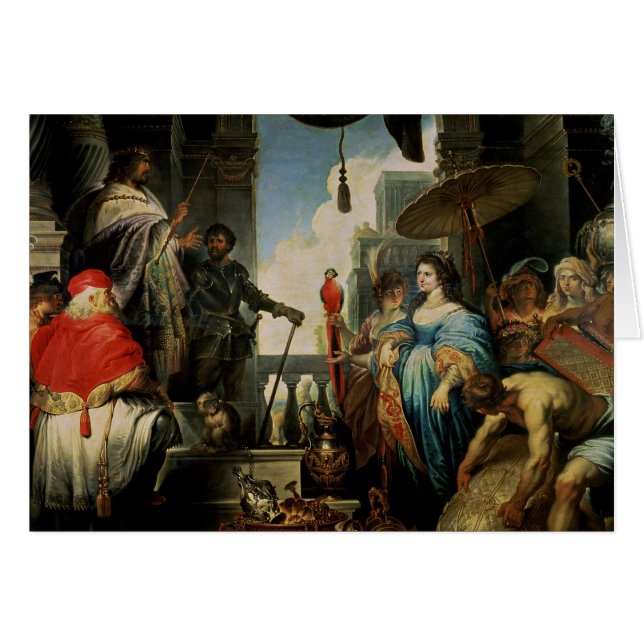 Solomon y la reina de Sheba (Anverso (Horizontal))