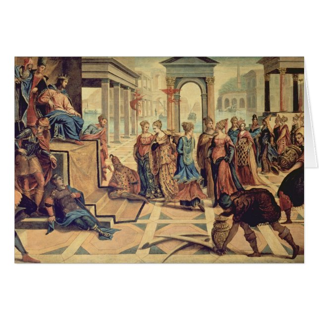 Solomon y la reina de Sheba (Anverso (Horizontal))