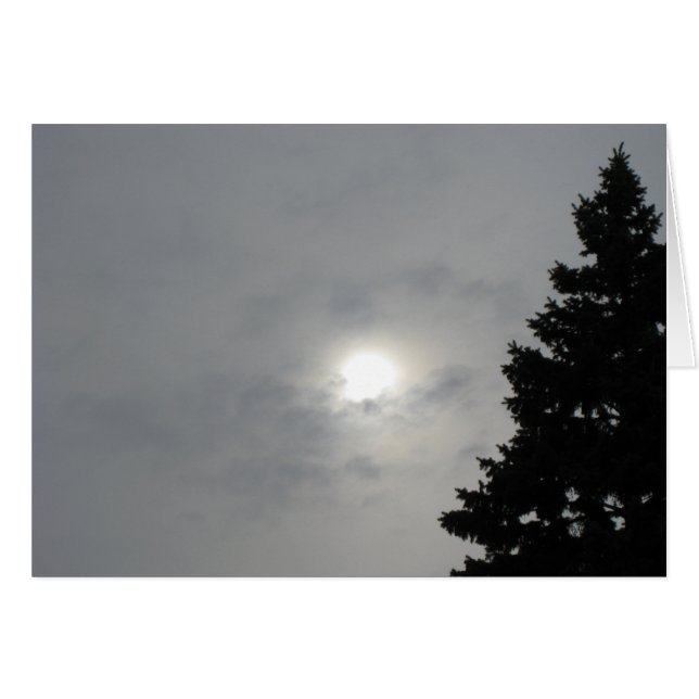 Solsticio Sol II Feliz Saludo de Solsticio (Anverso (Horizontal))