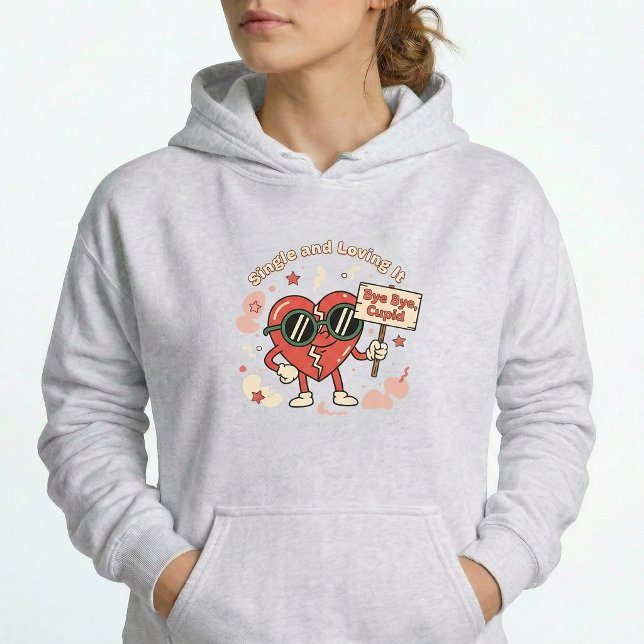 Soltero y Amándolo Sudadera con Capucha Retro Dive (Subido por el creador)