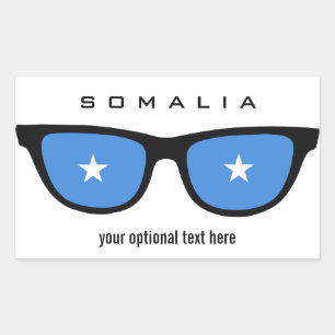 Somalia Shades personalizados pegatinas