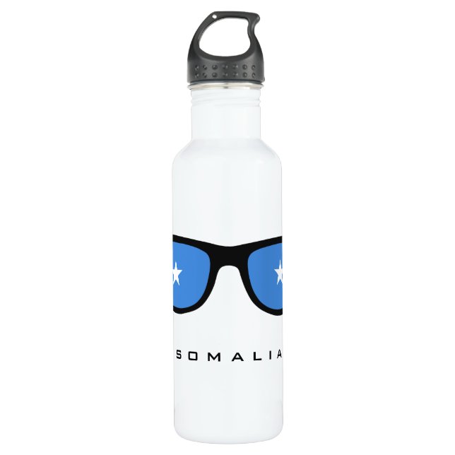 Somalia Sombra botellas de agua personalizado (Anverso)