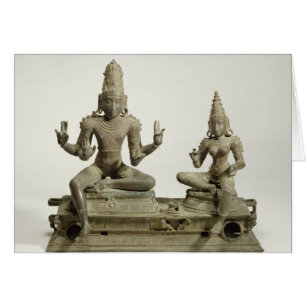 Somaskanda, Chola, Tamil Nadu (bronce)