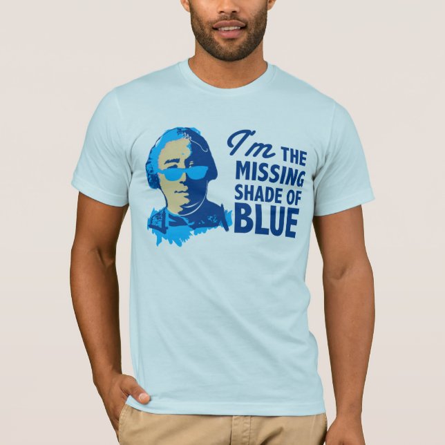 Sombra de David Hume de la camiseta azul (Anverso)