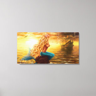 Sombra de lienzo Mermaid