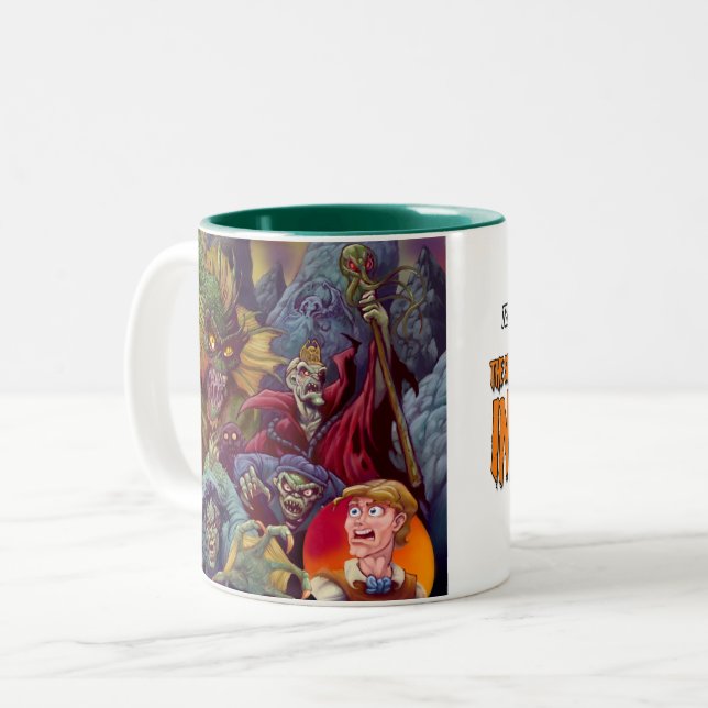 Sombra de Lovecraft sobre la taza de café insmouth (Anverso izquierdo)