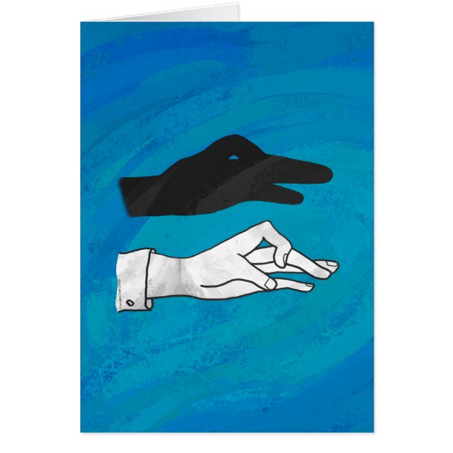 Sombra De Pato En Azul (Frente)