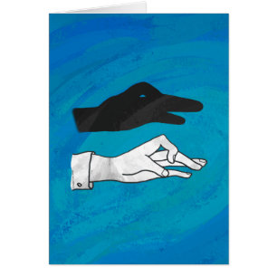 Sombra De Pato En Azul