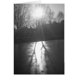 Sombra sobre hielo - Noir, tarjeta