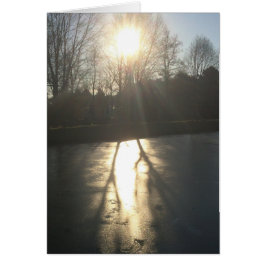 Sombra sobre hielo, tarjeta