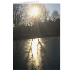 Sombra sobre hielo, tarjeta