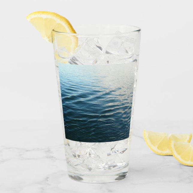 Sombras de agua azul Resumen Fotografía de la natu (Anverso (hielo))