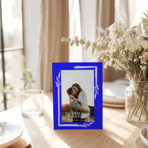 Sombras de azul Guardar la postal de fecha