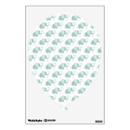 SOMBRAS DE ELEFANTES DE BEBÉS VERDES