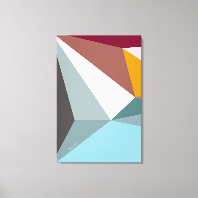 Sombras De La Impresión De Lienzo De Colores_01 (Anverso)