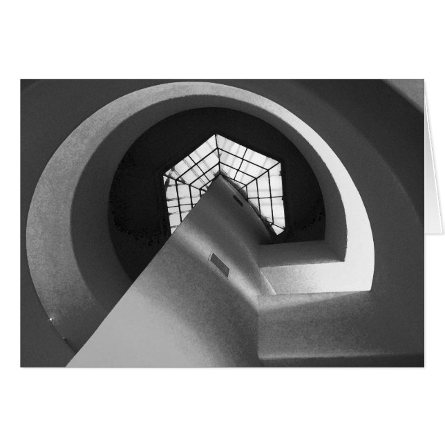 Sombras de la Nueva York Guggenheim, tarjeta (Anverso (Horizontal))