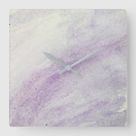 SOMBRAS DE LÍLAC Reloj de pared acrílico