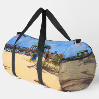 Sombras de palmeras imprimen bolsa de corte