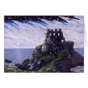 Sombras del castillo, por Darlene P Coltrain